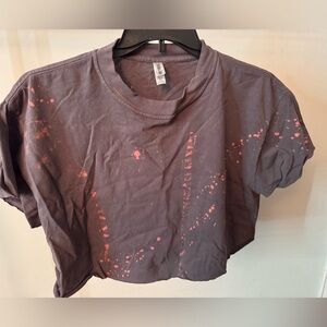 Stylish Women's Purple Crop Top